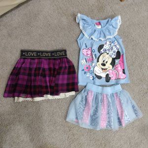 Mini Mouse outfit and skirt